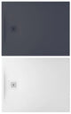 LAUFEN Laufen Passion Shower Tray Made of Marbond 100x90x3.3cm, Outlet Short Side, Anthracite – BPPABTL100.90A