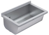KWC AUSTRIA KWC Sirius Waschtrog 700x328x460mm Wandmont., CNS, seidenm., o Überlauf   – 2030045750