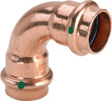 VIEGA Viega 90-degree elbow with SC Profipress 2416 in 42mm copper – 291 549