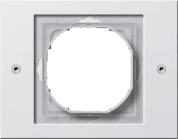 GIRA Frame 1-gang TX44 (Flush-mounted IP44) pure white glossy – 021166
