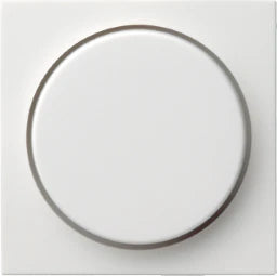 GIRA Cover Knob Dimmer + Potentiometer System System 55 pure white glossy – 065003