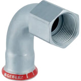 GEBERIT GE Mapress C-Stahl Uebergangsbogen 90 Gr. d35mm x Rp1 1/4 verzinkt  – 20560