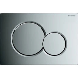 GEBERIT GE Betaetigungsplatte Sigma01 2-Mengen verchromt, round   – 115.770.21.5