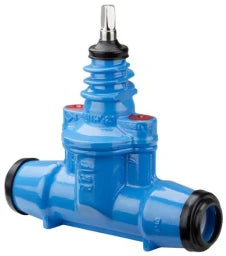 HAWLE Hawle HA-Schieber Fig.2600, da 40, PN16 mit ISO-Rohrmuffe PE/PE, Guss, o. HR/EBG   – 5003093