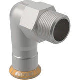 GEBERIT Geopress Mapress Press Fitting Angle 90 Deg. d22mm x R3/4, NPW - 43835