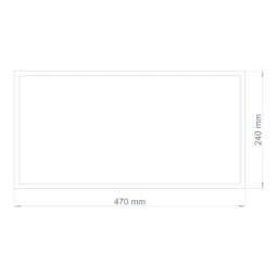 POLOPLAST PO Ersatzfilter POLO-KWL für POLO-AIR 450, ISO ePM1 55% (F7)   – 03518