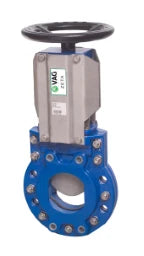 VAG VAG ZETA Knife Gate Valve with Handwheel DN100 PN10 Body GG25 Epoxy Plate 1.4571 – 3-28-01104-100