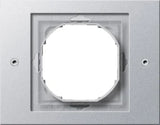 GIRA Frame 1-gang TX44 (flush-mounted IP44) aluminium painted – 021165