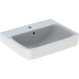 GEBERIT SANITARY Geberit Renova Plan Washbasin 55x44cm white with tap hole, with overflow – 501.632.00.1