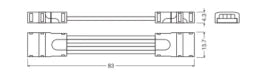 LEDVANCE CONNECTORS FOR RGBW LED STRIPS IP00 GEN 2 CSW P5 50  – 4099854359057