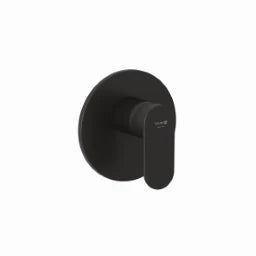 KLUDI Kludi X1 UP Shower Single-Lever Mixer, Trim Set with Functional Unit Matt Black – 327553975