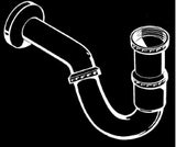 HANSGROHE HG Bidetsifon 5/4" chrom   – 55237000