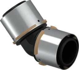 UPONOR Uponor S-Press Composite Elbow 45 Deg PPSU 50-50 – 1046389