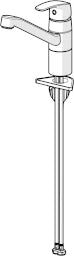 HANSA Hansa Hansapinto Küchenarmatur chrom   – 4508 2293