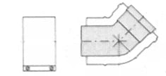 VAILLANT Vaillant Bogen 45 Gr.konz.Nr.303211 (2 Stk.) Ø 80/125 PP  – 303211