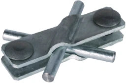 DEHN SV Clamp St/tZn f. Rd 7-10/7-10mm - Rd 7-10/Fl 40mm - Fl 40/40mm – 308320