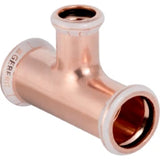GEBERIT GE Mapress Copper Tee, reduced branch d22 x 18 x 22mm – 61257