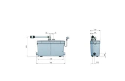 SFA SaniAccess 4 Wastewater Lifting Station for Sink, Dishwasher, Bathtub, and Washing Machine – 0008A