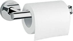 HANSGROHE HG Logis Toilet paper holder Universal chrome without cover – 41726000