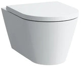LAUFEN Laufen Kartell Wall-mounted washdown toilet, rimless, white – H8203370000001