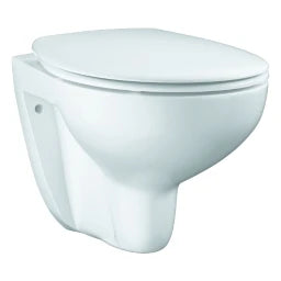 GROHE Grohe Bau Ceramic Wall-Mounted WC Set with Soft-Close Toilet Seat – 39 351 000