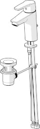 HANSA Hansa Polo New WT faucet XL chrome – 5150 2293
