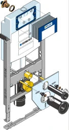 GEBERIT GE Huter Installation Element WC UP320 for Drywall, Pre-wall and In-wall – HU-WC1020-G