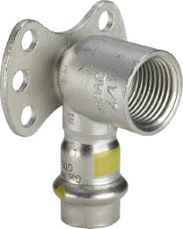 VIEGA Viega wall disc with SC Sanpress Inox G SC 0225.5 for gas in 22mm x Rp1/2 stainless steel – 487 324