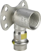 VIEGA Viega wall disc with SC Sanpress Inox G SC 0225.5 for gas in 22mm x Rp1/2 stainless steel – 487 324