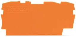 WAGO Abschluss- und Zwischenplatte 0,8 mm dick, orange   – 2002-1392
