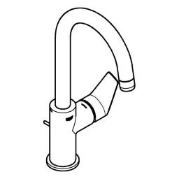 GROHE Grohe Single-lever basin mixer BauEdge 23760_1 L-Size chrome – 23 760 001