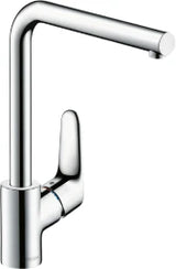 HANSGROHE HG Focus Single-Lever Kitchen Mixer with Swivel Spout, Chrome – 31817000