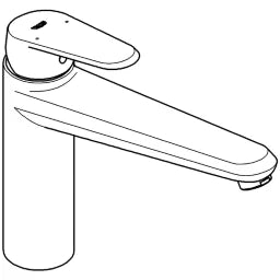 GROHE Grohe Eurodisc Cosmopolitan Sink Mixer, medium spout, swivel, chrome – 33 770 002