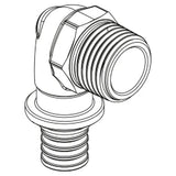 REHAU REHAU Angle Transition RAUTITAN RX+ 20 - R 1/2 – 14563481001