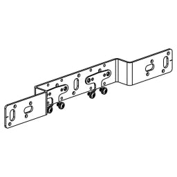 REHAU REHAU Halter O 100, für Doppelanschluss  – 11055311008