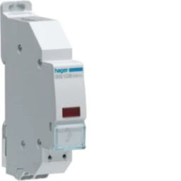 HAGER LED Leuchtmelder, rot, 230VAC QC Schiene  – SVS122B