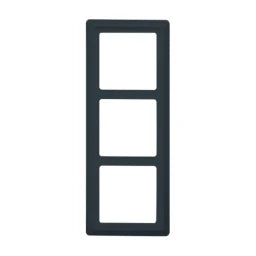 BUSCH-JAEGER FR UP Rahmen 3-fach Allwetter IP44 anthrazit   – 2CKA001730A0241