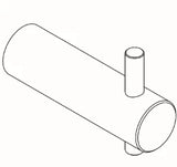 KWC AUSTRIA KWC Stratos single coat hook, 18x38x60mm, surface-mounted – 2000057979