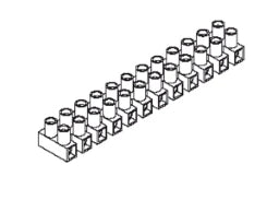 POLLMANN Reihenlusterklemme 4 - 16 mm², 12-polig weiß   – 3700169