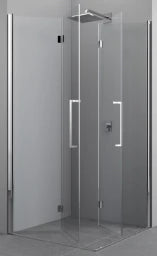 NOVELLINI Novellini Passion Corner Entry Half, left folding, 77-79/200, chrome, ESG – BPPADUNEFL1
