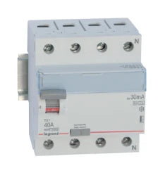 LEGRAND FI-Schalter Typ F/G  10kA 40A/4pol/30mA   – 411815