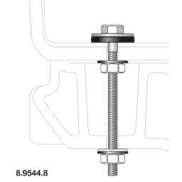 LAUFEN Laufen Cistern Fastening Set – H8954480000001