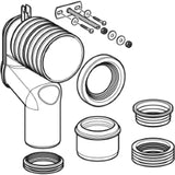 GEBERIT GE P-trap connector set for floor-standing WC – 131.081.11.1