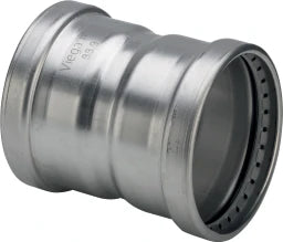 VIEGA Viega Muffe Sanpress Inox XL 2315XL in 64,0mm Edelstahl   – 578 084