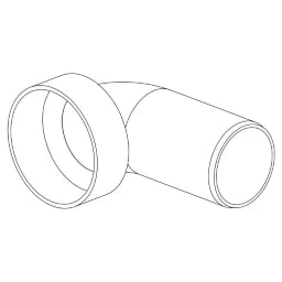 REHAU RAUPIANO PLUS Siphonwinkel DN 40/40-30  – 11231741001