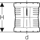 GEBERIT GE Silent-Pro Sleeve d50mm – 393.217.14.1