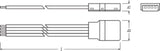 LEDVANCE Connectors for RGB LED Strips -CP/P4/500 /P  – 4058075407893