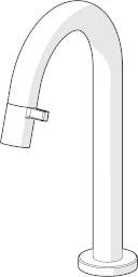 HANSA Hansa Nova Style Standventil Ausladung 131mm chrom   – 5091 8101