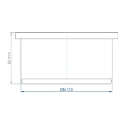 POLOPLAST PO Socket Plug POLO-KAL DN 110 – 02324