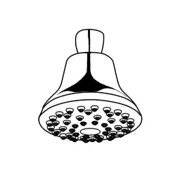 KLUDI Kludi Freshline 100 Kopfbrause DN15 chrom  – 6219105-00